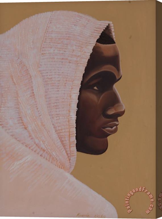 Kaaria Mucherera Hood Boy Stretched Canvas Print / Canvas Art