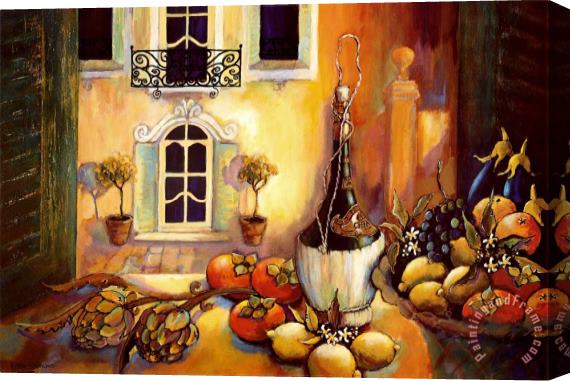 Karel Burrows Kitchen in Tuscany Stretched Canvas Painting / Canvas Art