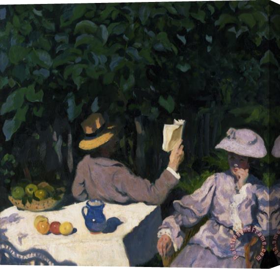Karoly Ferenczy Sunny Morning Stretched Canvas Painting / Canvas Art