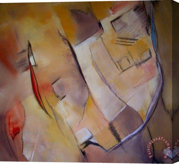 Katarina Niksic Abstrakt Stretched Canvas Painting / Canvas Art