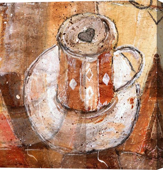 Katarina Niksic Coffee Time Stretched Canvas Painting / Canvas Art