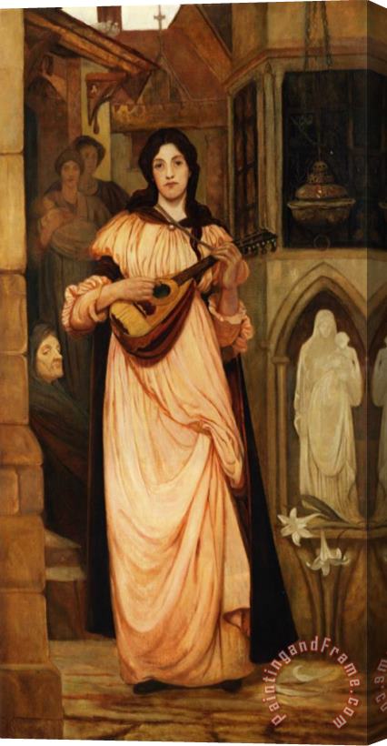 Kate Elizabeth Bunce The Minstrel Stretched Canvas Painting / Canvas Art
