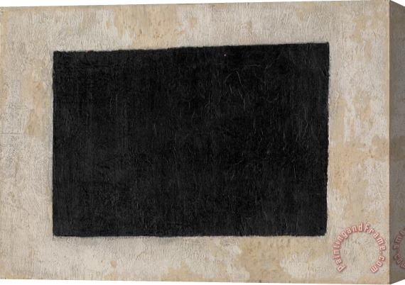 Kazimir Malevich Black Quadrilateral Stretched Canvas Print / Canvas Art