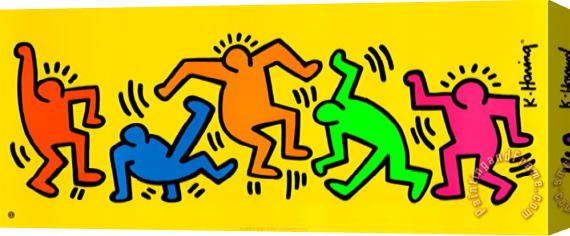 Keith Haring Untitled 1958 1990 Stretched Canvas Painting / Canvas Art
