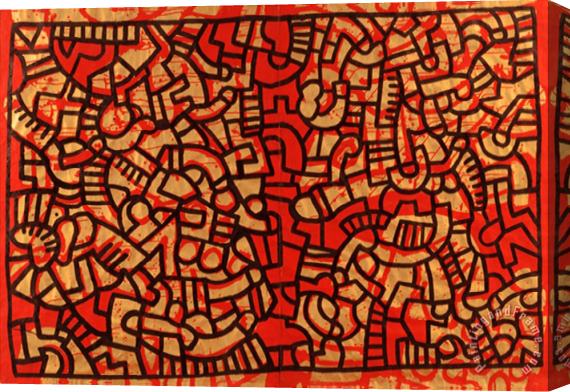 Keith Haring Untitled 1979 Stretched Canvas Painting / Canvas Art
