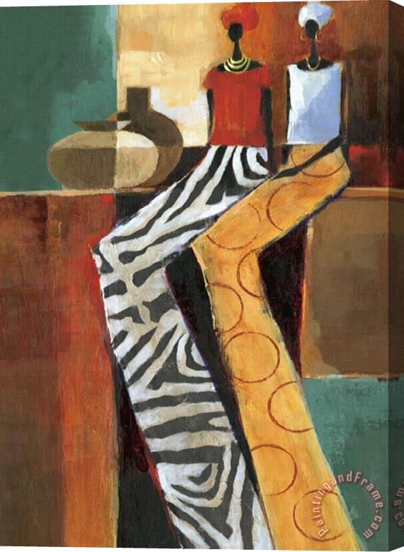 Keith Mallett Harmony-ii Stretched Canvas Painting / Canvas Art