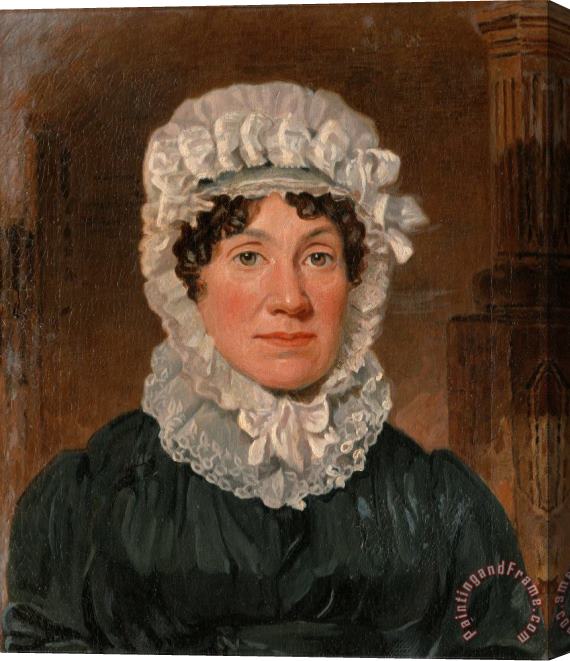Lambert Marshall Portrait of Mrs. Ben Marshall Stretched Canvas Print / Canvas Art