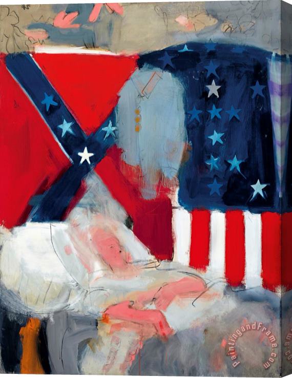 Larry Rivers The Last Civil War Veteran, 1960 Stretched Canvas Painting / Canvas Art