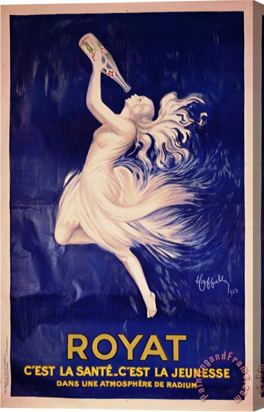 Leonetto Cappiello Royat Stretched Canvas Painting / Canvas Art