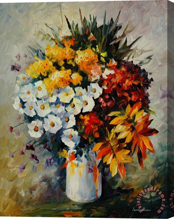 Leonid Afremov Colors Of Fall Stretched Canvas Print / Canvas Art