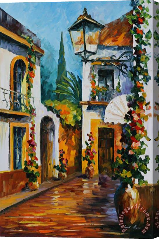 Leonid Afremov The Sun Of July Stretched Canvas Painting / Canvas Art