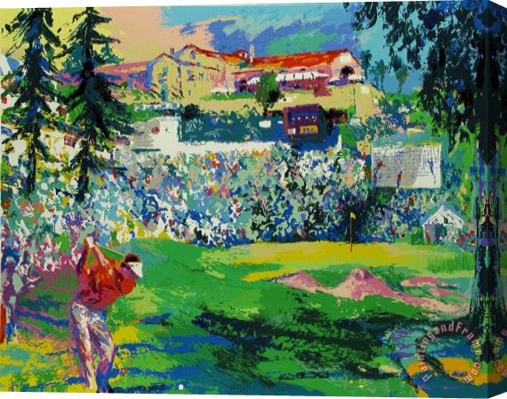 Leroy Neiman Amphitheatre at Rivera Stretched Canvas Print / Canvas Art