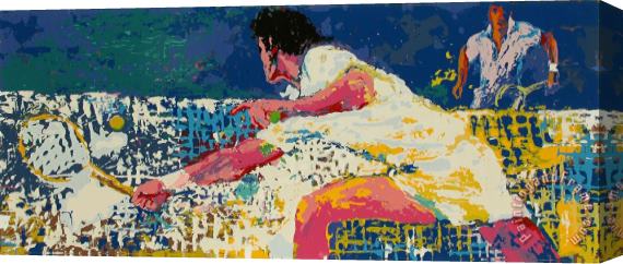 Leroy Neiman Get Shot Stretched Canvas Painting / Canvas Art
