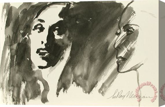 Leroy Neiman Martha Graham III Stretched Canvas Painting / Canvas Art