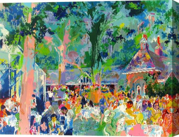 Leroy Neiman Tavern on The Green Stretched Canvas Print / Canvas Art