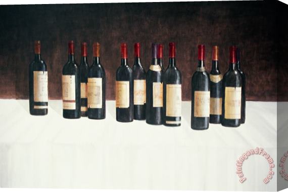 Lincoln Seligman Winescape Red 2003 Stretched Canvas Painting / Canvas Art