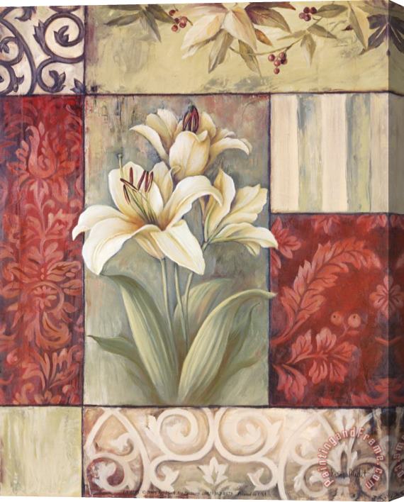 Lisa Audit Lilies And More Stretched Canvas Painting / Canvas Art