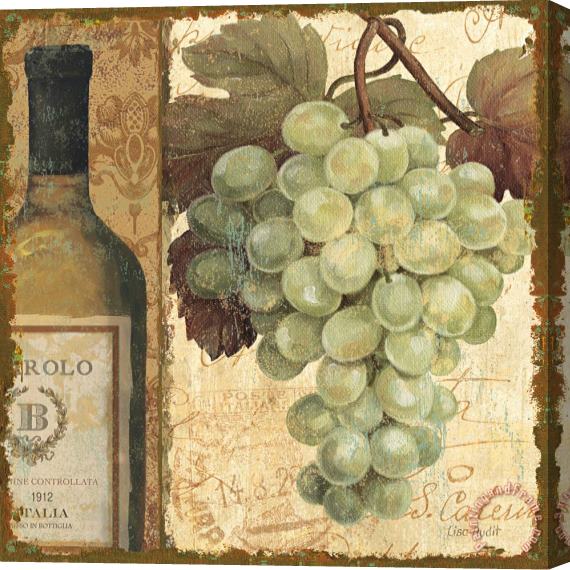Lisa Audit Vino I Stretched Canvas Painting / Canvas Art