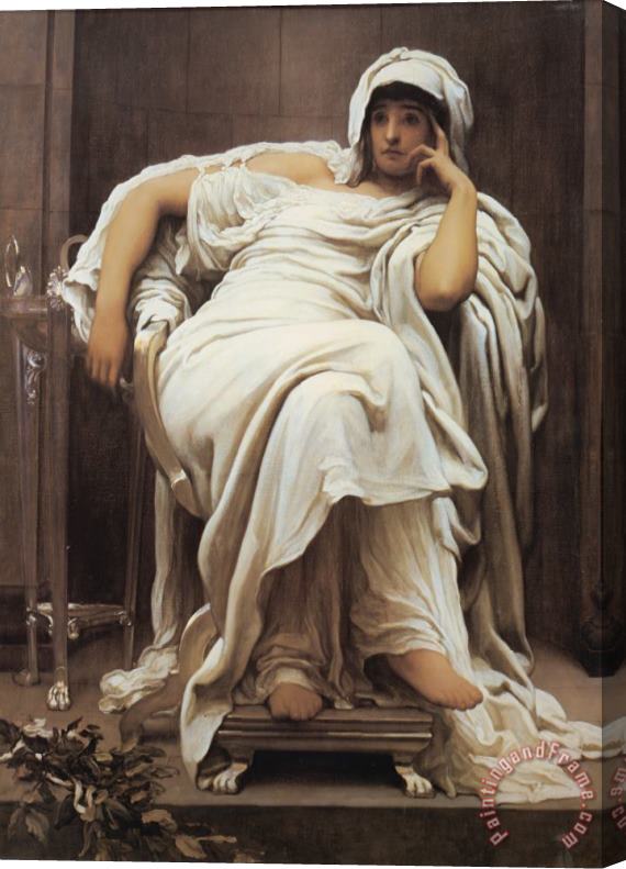 Lord Frederick Leighton Faticida Stretched Canvas Painting / Canvas Art