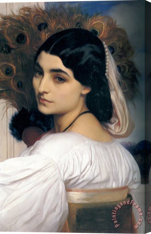 Lord Frederick Leighton Pavonia Stretched Canvas Print / Canvas Art
