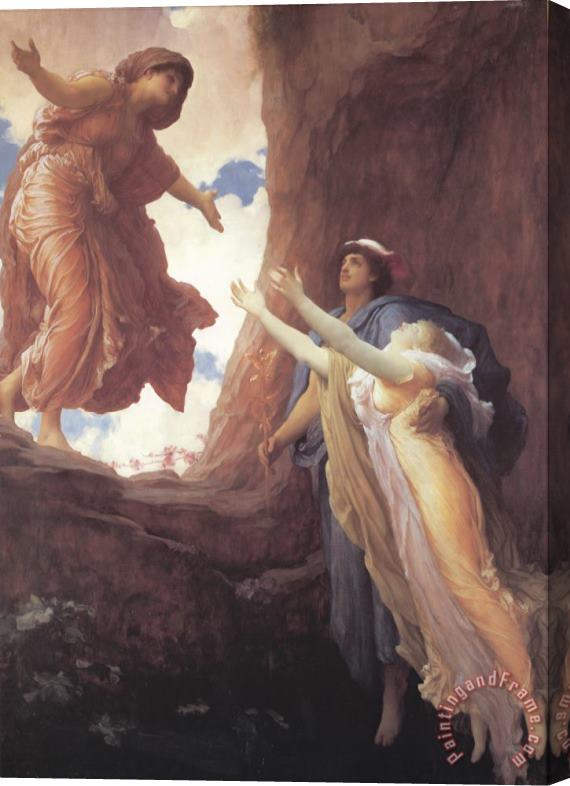 Lord Frederick Leighton Return of Persephone Stretched Canvas Painting / Canvas Art