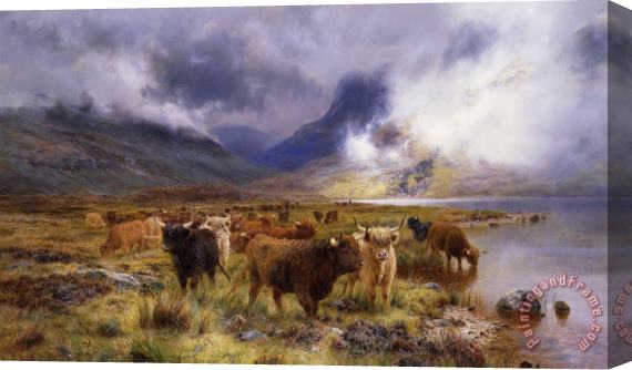 Louis Bosworth Hurt Through Glencoe By Way To The Tay Stretched Canvas Painting / Canvas Art