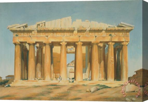 Louis Dupre The Parthenon Stretched Canvas Painting / Canvas Art