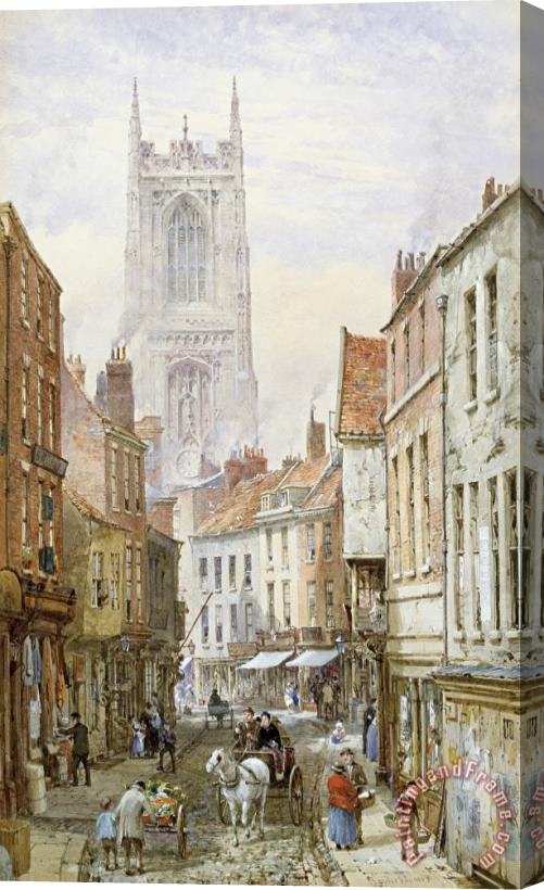 Louise J Rayner A View of Irongate Stretched Canvas Painting / Canvas Art