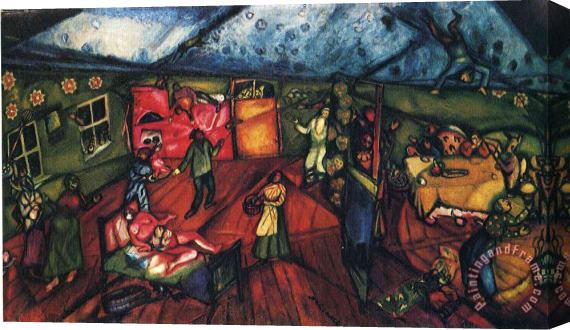 Marc Chagall Birth 1912 Stretched Canvas Print / Canvas Art