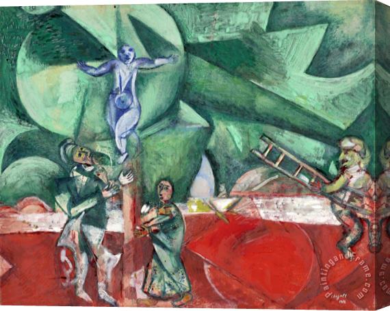 Marc Chagall Golgotha. 1912 Stretched Canvas Painting / Canvas Art