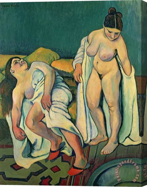 Marie Clementine Valadon After the Bath Stretched Canvas Print / Canvas Art