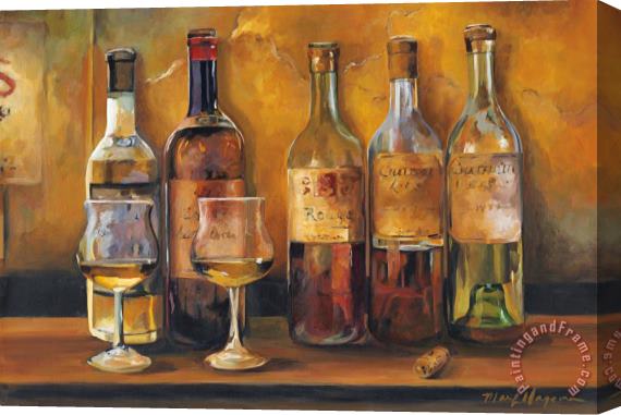 Marilyn Hageman Cellar Whites Stretched Canvas Painting / Canvas Art