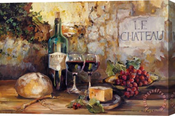 Marilyn Hageman Le Chateau Stretched Canvas Painting / Canvas Art
