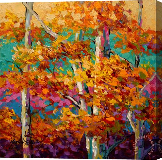 Marion Rose Abstract Autumn III Stretched Canvas Painting / Canvas Art