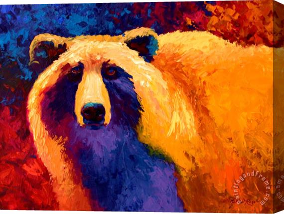 Marion Rose Abstract Grizz II Stretched Canvas Painting / Canvas Art