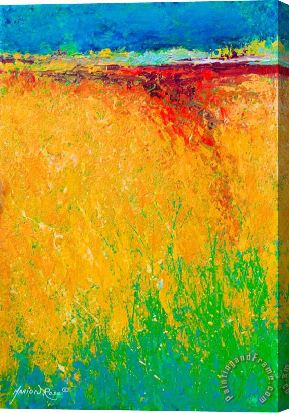 Marion Rose Abstract Landscape 1 Stretched Canvas Print / Canvas Art