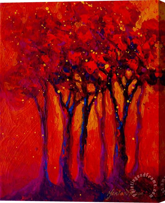Marion Rose Abstract Landscape 2 Stretched Canvas Print / Canvas Art