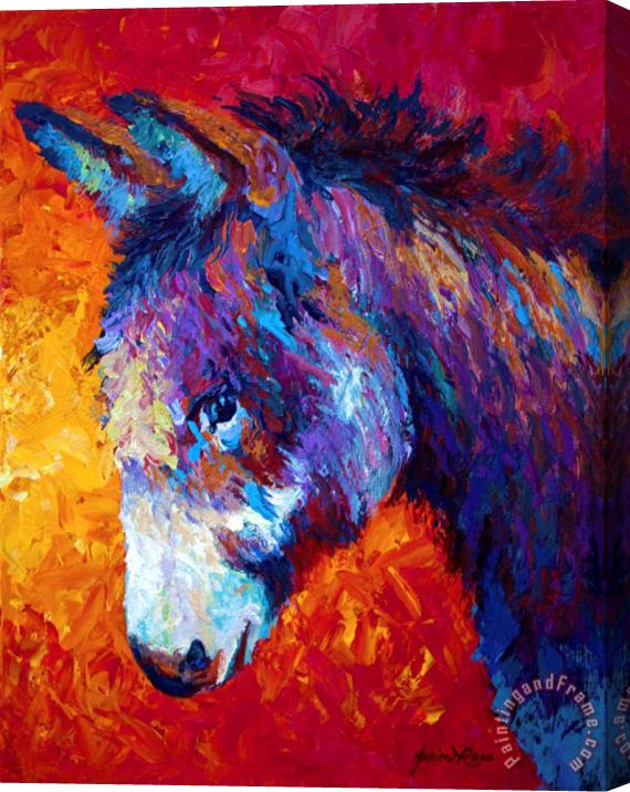 Marion Rose Sparky Stretched Canvas Painting / Canvas Art