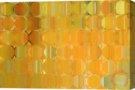 Mark Lawrence Circles And Squares 19. Big Painting Modern Abstract Fine Art Stretched Canvas Painting / Canvas Art