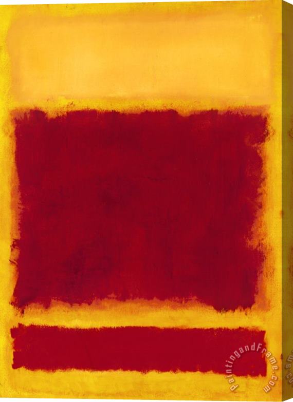 Mark Rothko Composition, 1958 Stretched Canvas Painting / Canvas Art