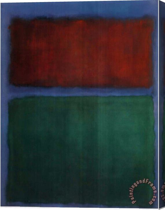 Mark Rothko Earth Green Stretched Canvas Print / Canvas Art