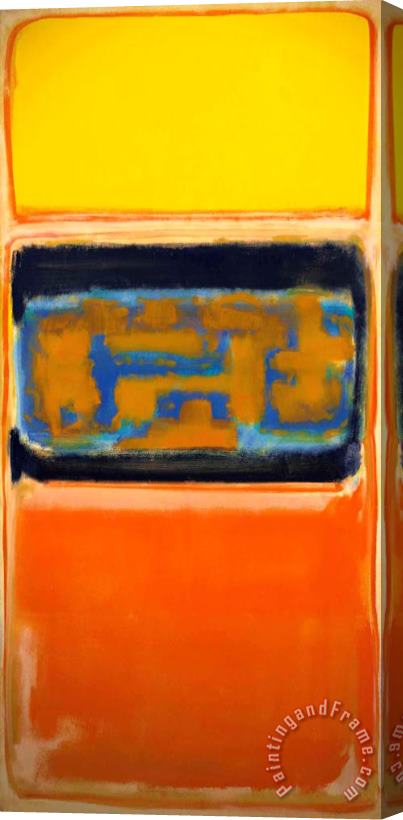 Mark Rothko No. 1, 1949 Stretched Canvas Painting / Canvas Art