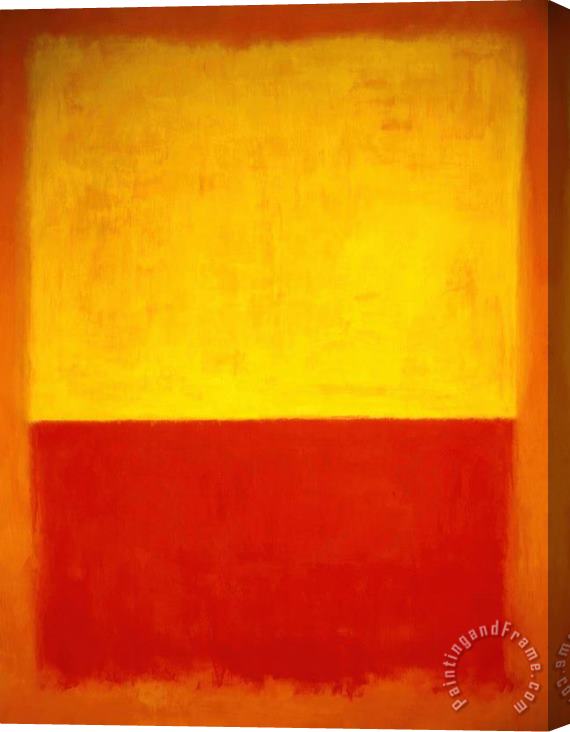Mark Rothko No 12 1954 Stretched Canvas Painting / Canvas Art