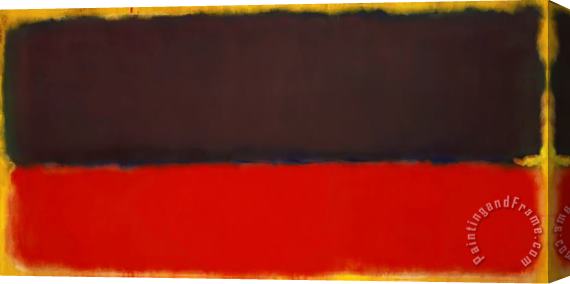 Mark Rothko No 13 1951 Stretched Canvas Print / Canvas Art