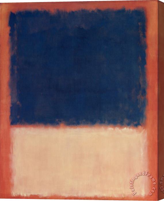 Mark Rothko No 203 C 1954 Stretched Canvas Painting / Canvas Art