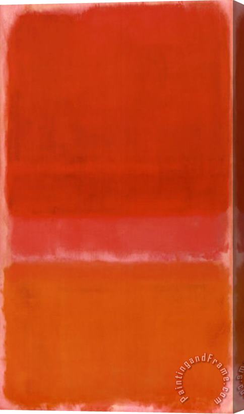 Mark Rothko No 37 C 1956 Stretched Canvas Painting / Canvas Art