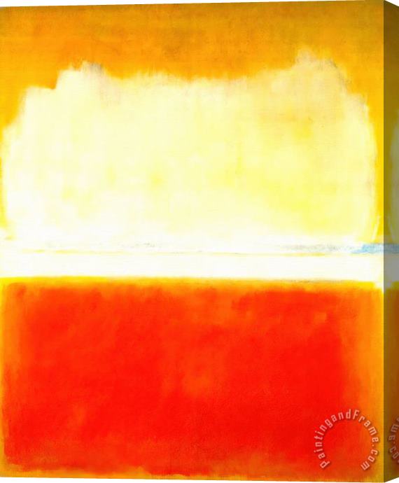 Mark Rothko No 8 1952 Stretched Canvas Painting / Canvas Art