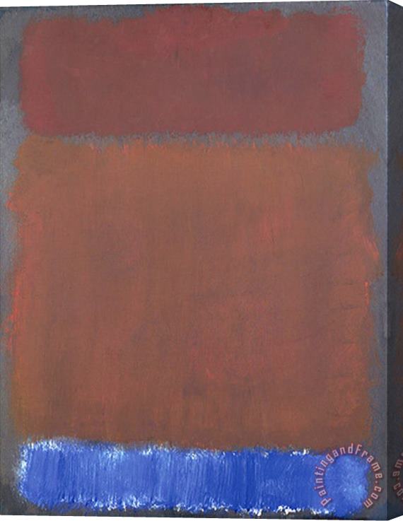 Mark Rothko Untitled 1968 Stretched Canvas Painting / Canvas Art