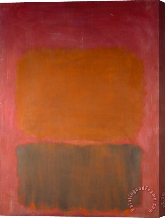 Mark Rothko Untitled Stretched Canvas Painting / Canvas Art