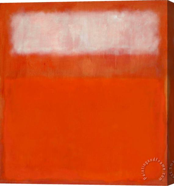 Mark Rothko White Cloud, 1956 Stretched Canvas Print / Canvas Art